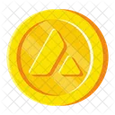 Avalanche Gold Coin  Icon