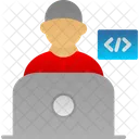 Avatar Coder Developer Icon