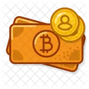 Avatar de moeda btc  Ícone