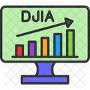 Average Djia Dow Icon