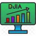 Average Djia Dow Icon