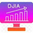 Average Djia Dow Icon