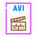 Avi File Format Icon