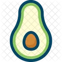 Avocado Fruit Tropical Icon