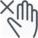 Avoid Hand Touch  Icon