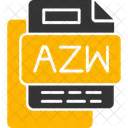 Azw File File Format File 아이콘