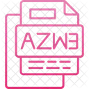 Azw File File Format File 아이콘