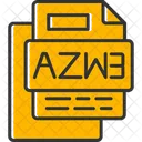 Azw File File Format File 아이콘