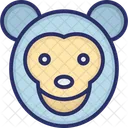 Baboon Macaque Monkey Icon