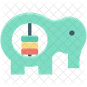 Baby Toy Elephant Icon