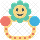 Baby Rattle Toy Icon