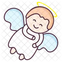 Heaven Angel Cartoon Character Bless Angel Icon