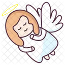 Heaven Angel Cartoon Character Bless Angel Icon