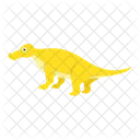 Compsognathus Dinosaurier Cartoon Dinosaurier Symbol