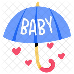 Baby Umbrella  Icon