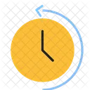 Clock Arrow Back Icon