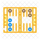 Backgammon Game Board Icon