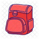 Backpack Bag School Icon