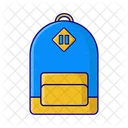 Backpack Bag School Icon