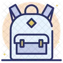 Hiking Backpack Knapsack Bag Icon