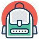 School Bag Backpack Icon