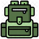 Luggage Rucksack Backpack Icon