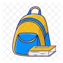 Backpack Bag School Icon