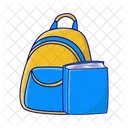 Backpack Bag School Icon