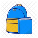 Backpack Bag School Icon