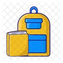 Backpack Bag School Icon