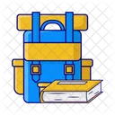 Backpack Bag School Icon