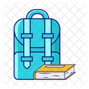 Backpack Bag School Icon