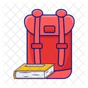 Backpack Bag School Icon