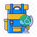 Backpack Bag School Icon