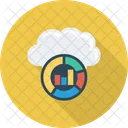 Backup Cloud Graph Icon