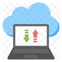 Nuvem Dados Armazenamento Ícone