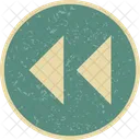 Backward Arrows Icon