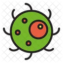 Bacteria Virus Medical Icon