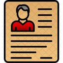 Bad Resume Cv Cv Resume Icon