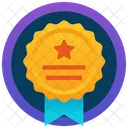 Star Badge Badge Ribbon Badge Icon