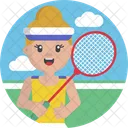 Badminton  Icon