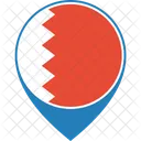 Bahrain Flag World Icon