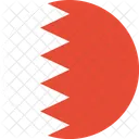 Bahrain Flag World Icon