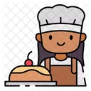 Baker Chef Bakery Icon