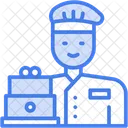 Baker Bakery Bread Icon