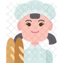 Baker Chef Bakery Icon