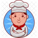 Baker Cartoon Chef アイコン