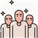 Bald People Team Icon