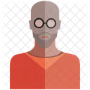 Bald Man Face Icon