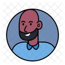 Bald Man Avatar  Icon